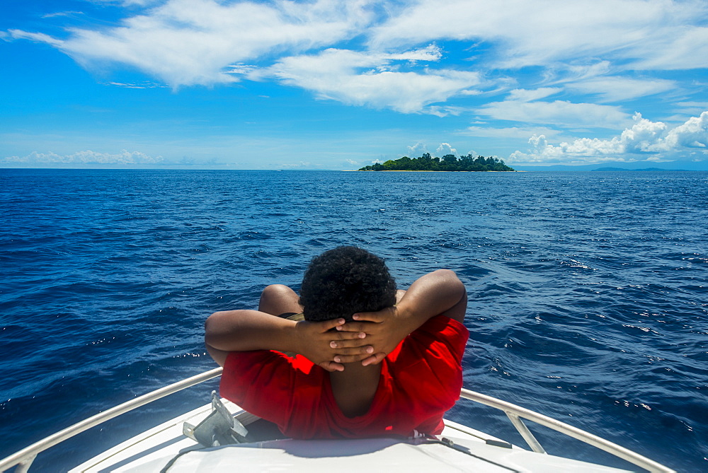 Little island off the coast of Rabaul, East New Britain, Papua New Guinea, Pacific