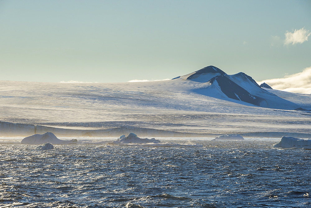 Huge glaciers on Tabarin Peninsula, Antarctica, Polar Regions