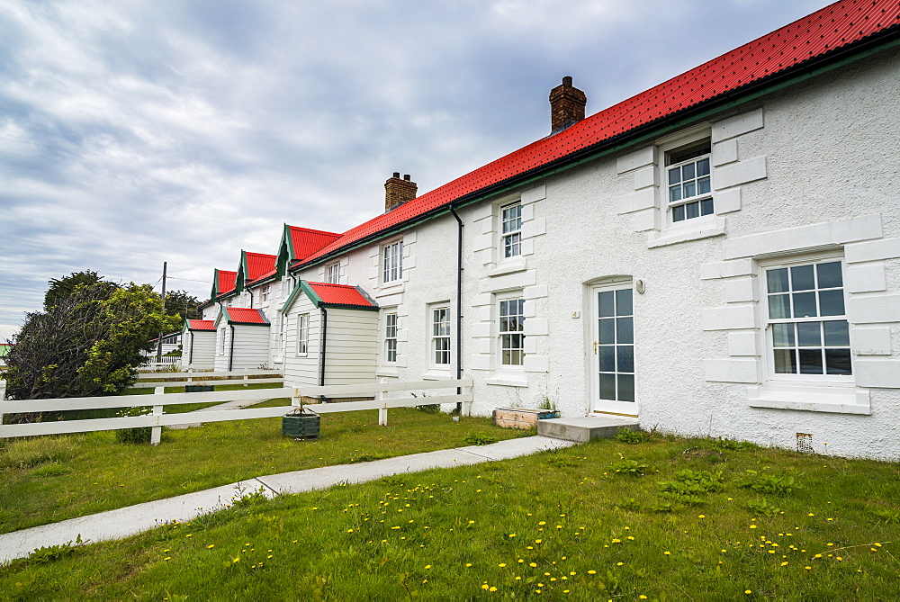 Stanley, capital of the Falkland Islands, South America