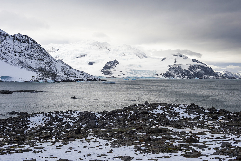 View over Coronation Island, South Orkney Islands, Antarctica, Polar Regions