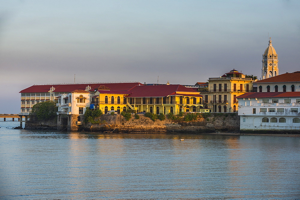 Skyline of Casco Viejo, UNESCO World Heritage Site, Panama City, Panama, Central America