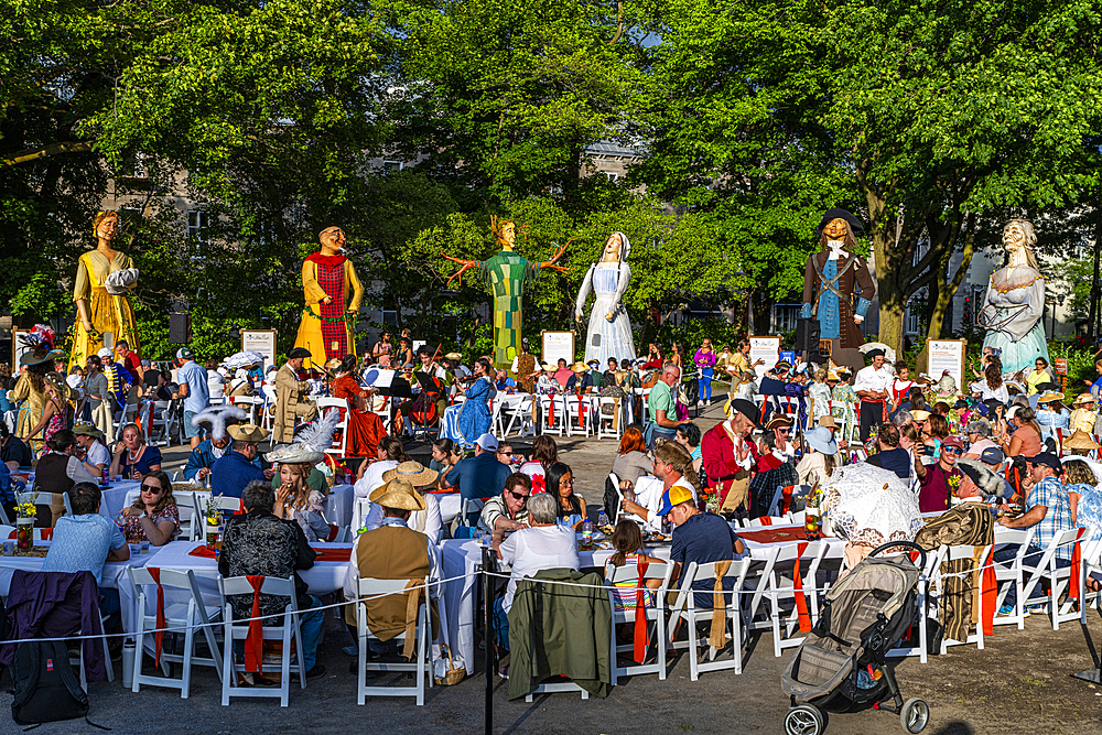 Art festival, Quebec City, Quebec, Canada, North America