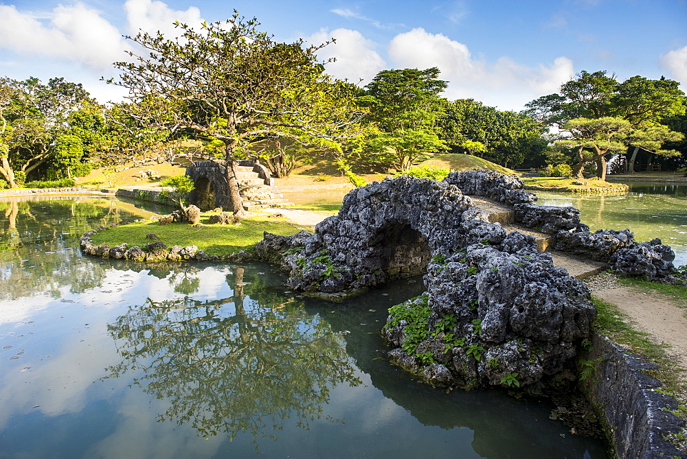 Shikinaen Garden (Shikina-en Garden), UNESCO World Heritage Site, Naha, Okinawa, Japan, Asia