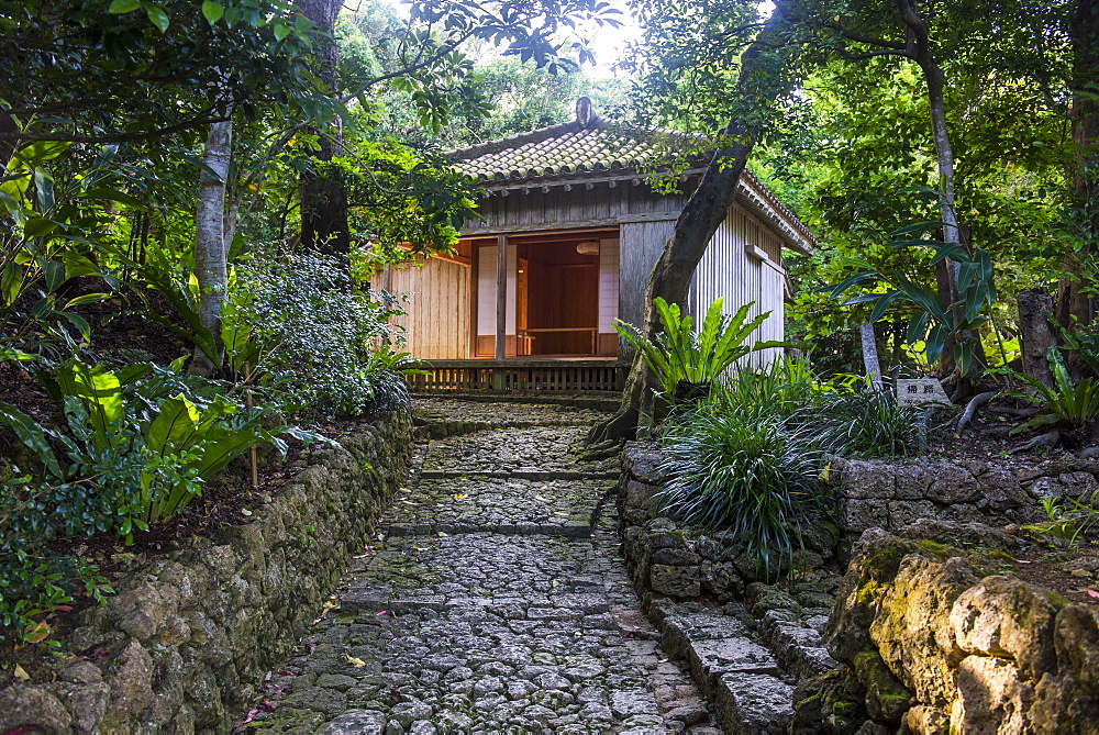 Shikinaen Garden (Shikina-en Garden), UNESCO World Heritage Site, Naha, Okinawa, Japan, Asia