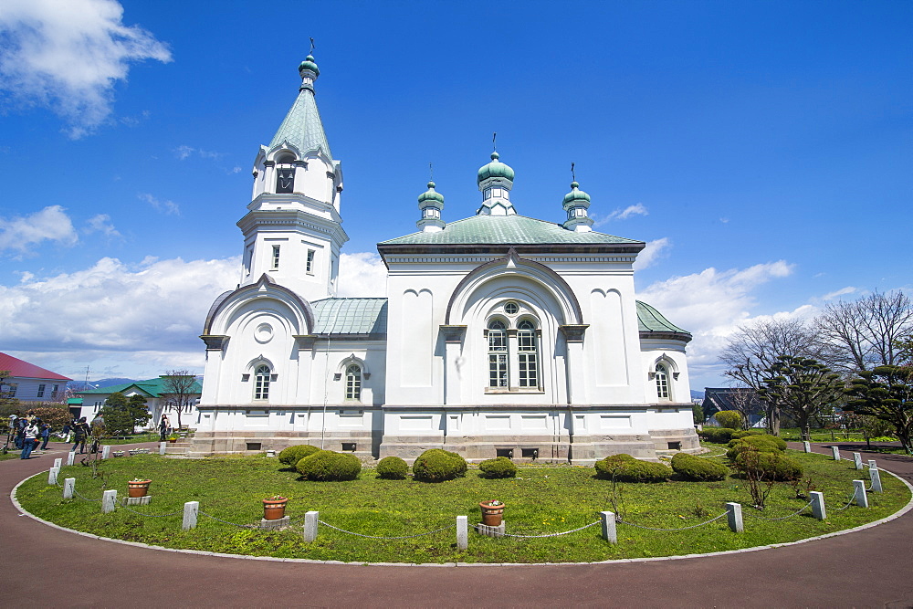 Hakodate Russian Orthodox Church, Motomachi district, Hakodate, Hokkaido, Japan, Asia