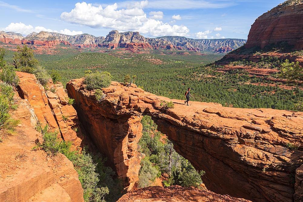 Devils Bridge, Sedona, Arizona, United States of America, North America