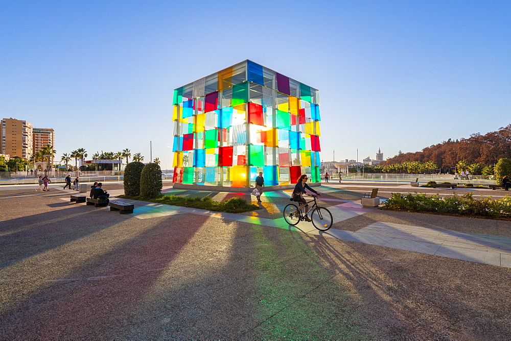 Centre Pompidou Museum, Malaga City, Costa Del Sol, Andalusia, Spain, Europe