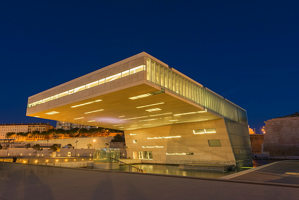 Villa Mediterranee, Marseille, Bouches du Rhone, Provence, Provence-Alpes-Cote d'Azur, France, Europe