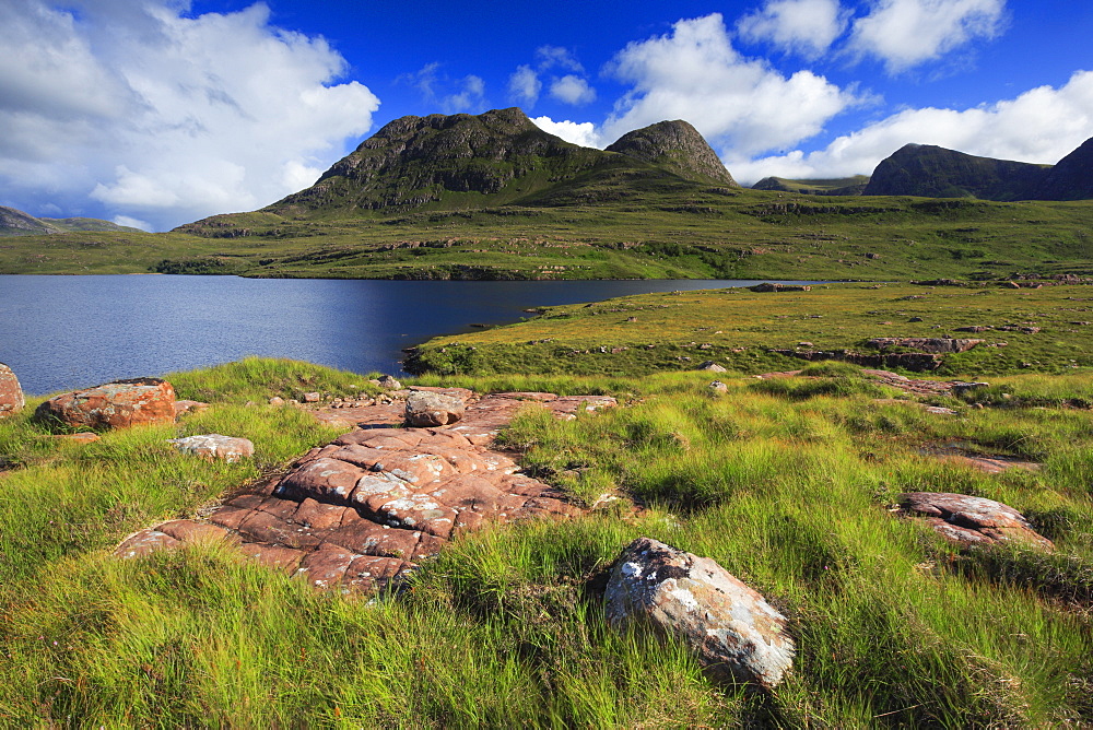 Loch Bad a' Ghaill, Sutherland, Scotland, United Kingdom, Europe