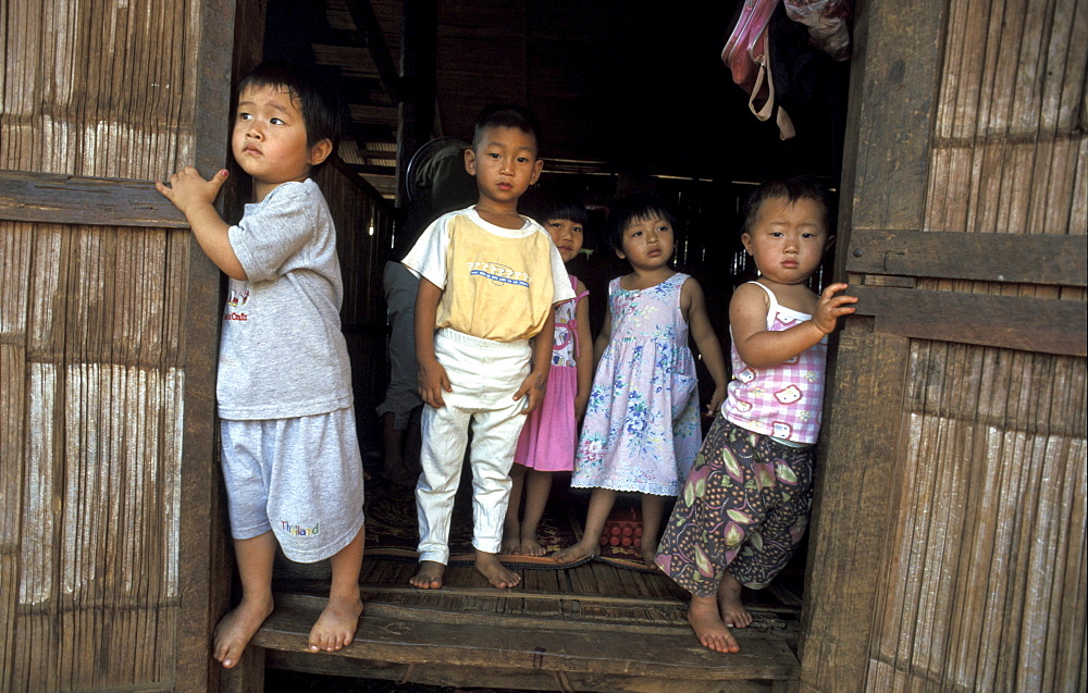 Thailand ban mai samaki, a tribal village near chiang mai