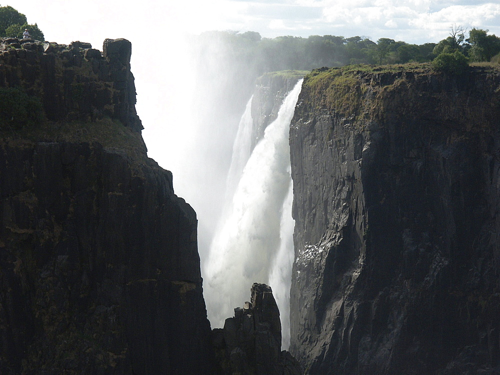 Zambia victoria falls at livingstone