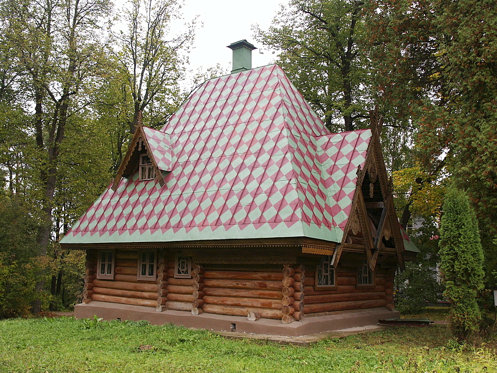 Russia house at abramtsava