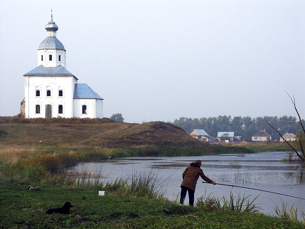 Russia landscape suzdal