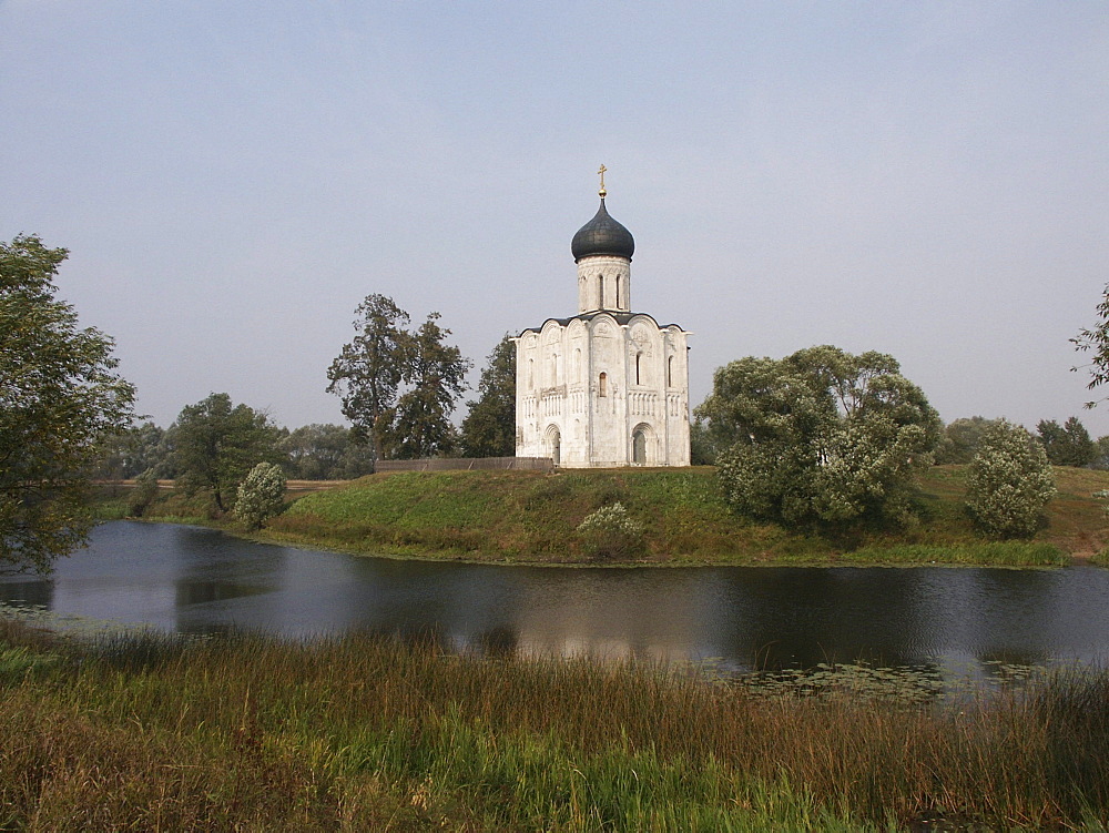 Russia church of the intercession on the vladimir