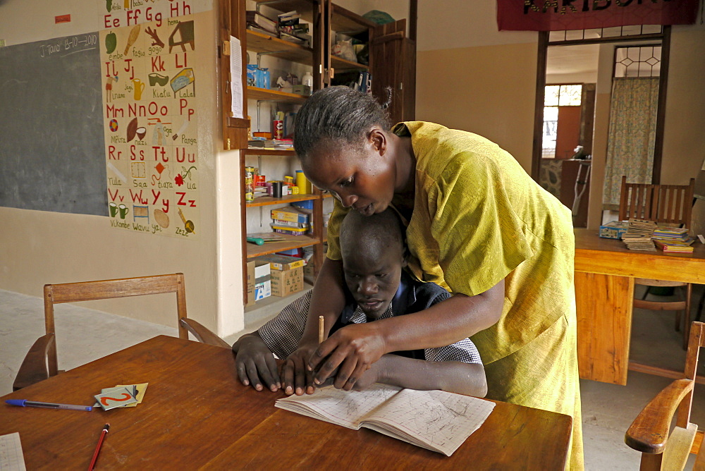 TANZANIA Hurumu School for children with special needs, Mwanza. photograph by Sean Sprague