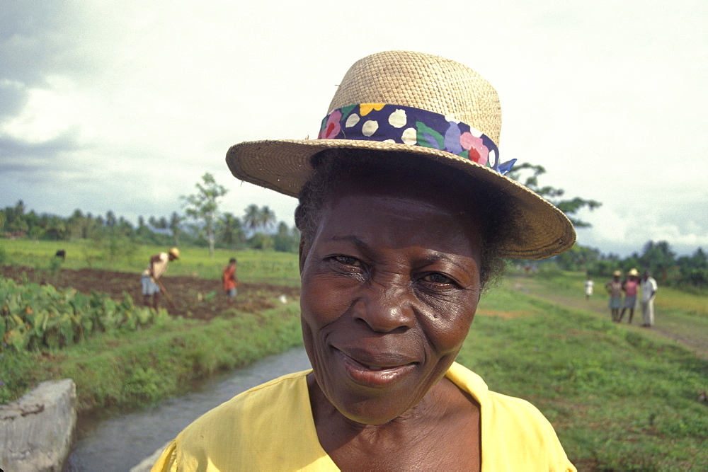 Haiti woman of charlette.