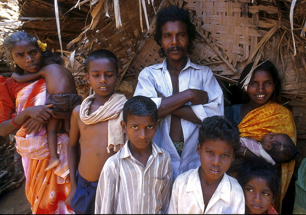 India - slavery family of bonded laborers, palani, tamil