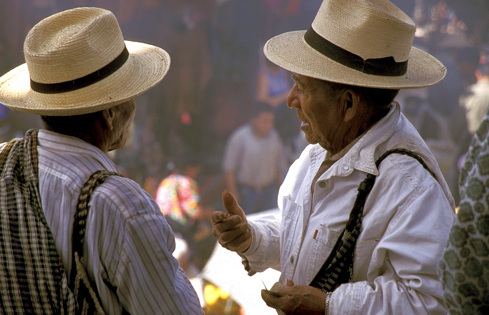 Guatemala men of chichicastenango