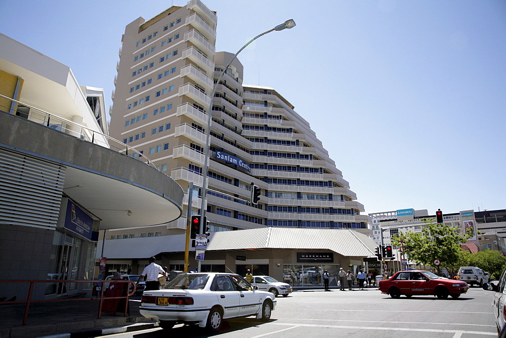 Namibia united nations building in downtown windhoek