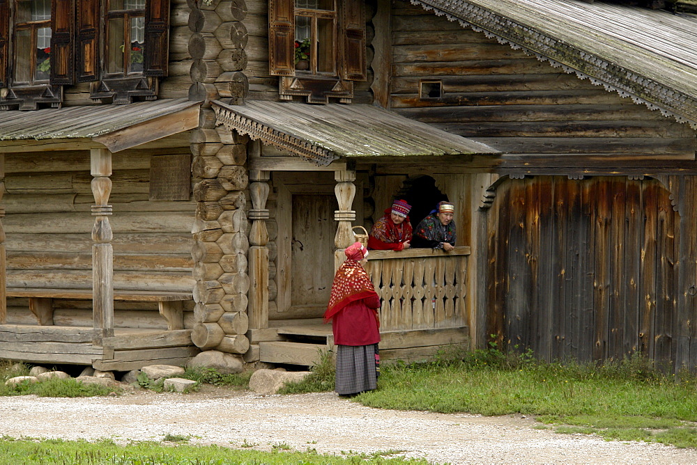 Russia museum of wooden architecture, novgorod