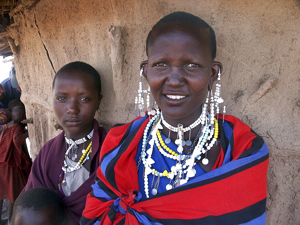 Masai woman, tanzania. Arusha, moita village