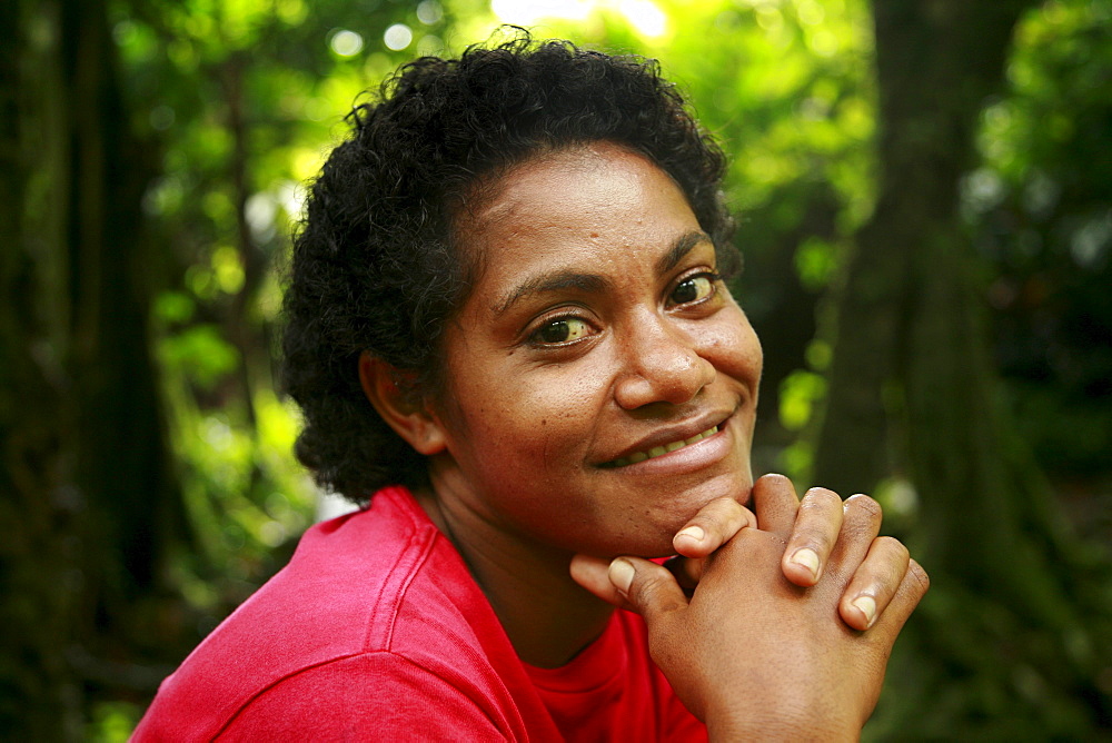 Fiji elena siteri, 22, qeleni village, taveuni photo by sean sprague