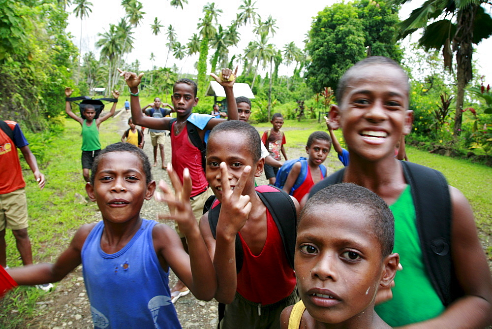 Fiji children of taveuni photo by sean sprague