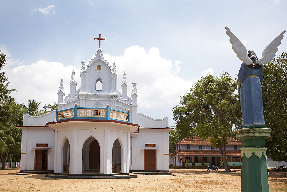 India. Kokkamamngalam syro-malabar catholic church, one of the 8 said to have been founded by saint thomas, as it is today, constructed in the 19th century. In the footsteps of saint thomas: visiting the eight churches founded by the apostle in kerala after he arrived in 52 ad