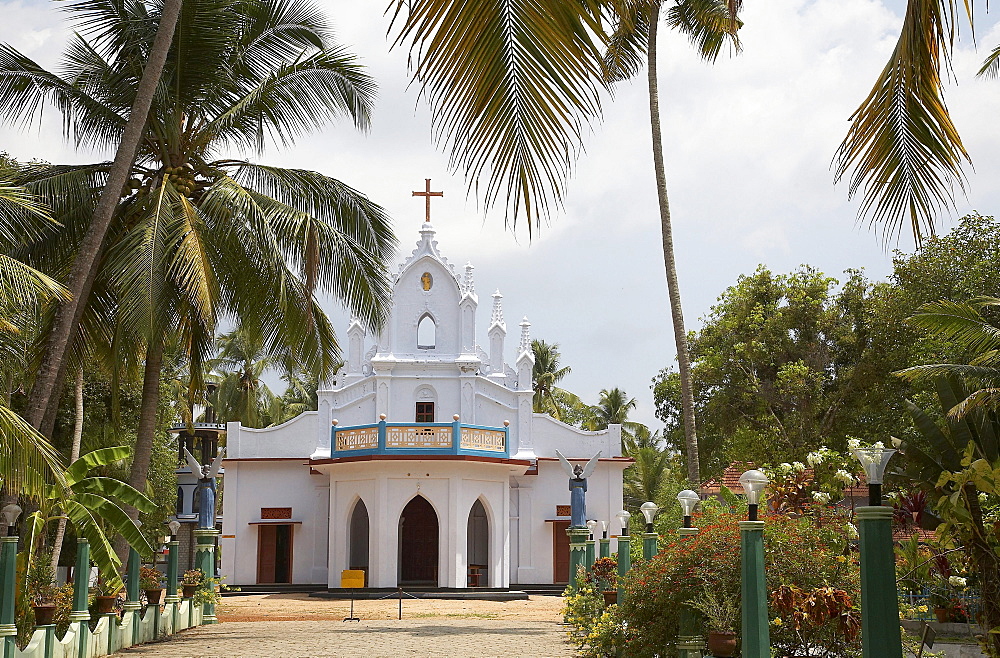 India. Kokkamamngalam syro-malabar catholic church, one of the 8 said to have been founded by saint thomas, as it is today, constructed in the 19th century. In the footsteps of saint thomas: visiting the eight churches founded by the apostle in kerala after he arrived in 52 ad