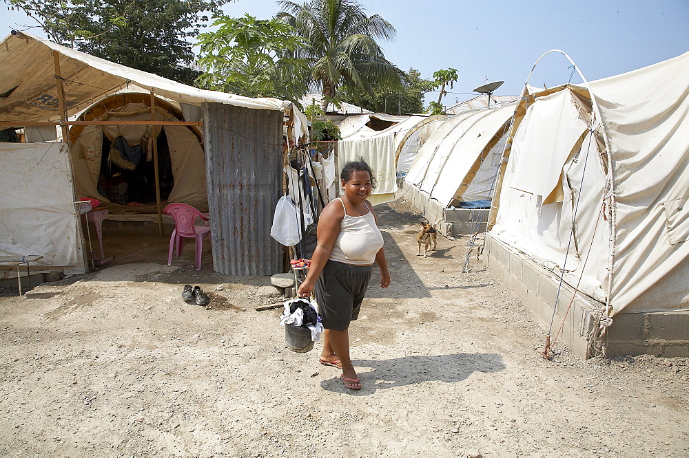 East timor. Camp for internally displaced people (idps) at the don bosco center in dili