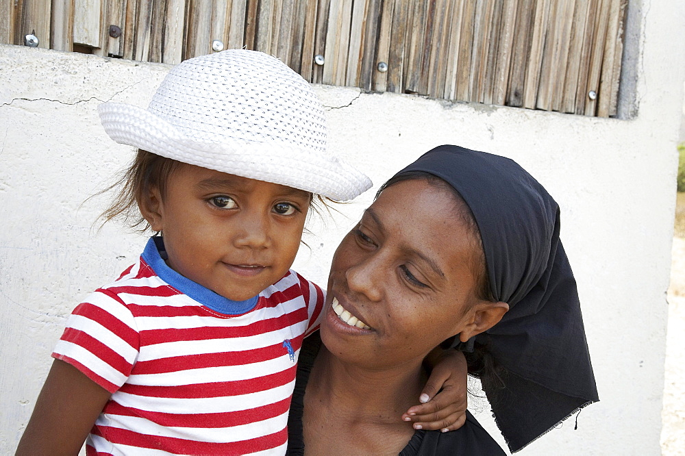 East timor. Mother and child of metinaro