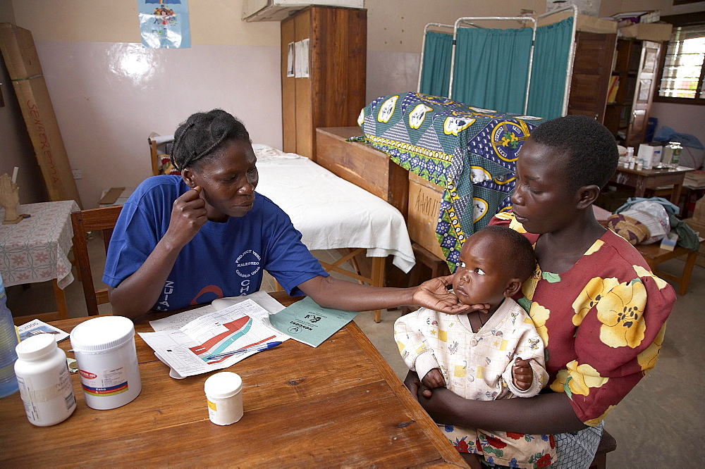 Tanzania mother child clinic, kalabezo