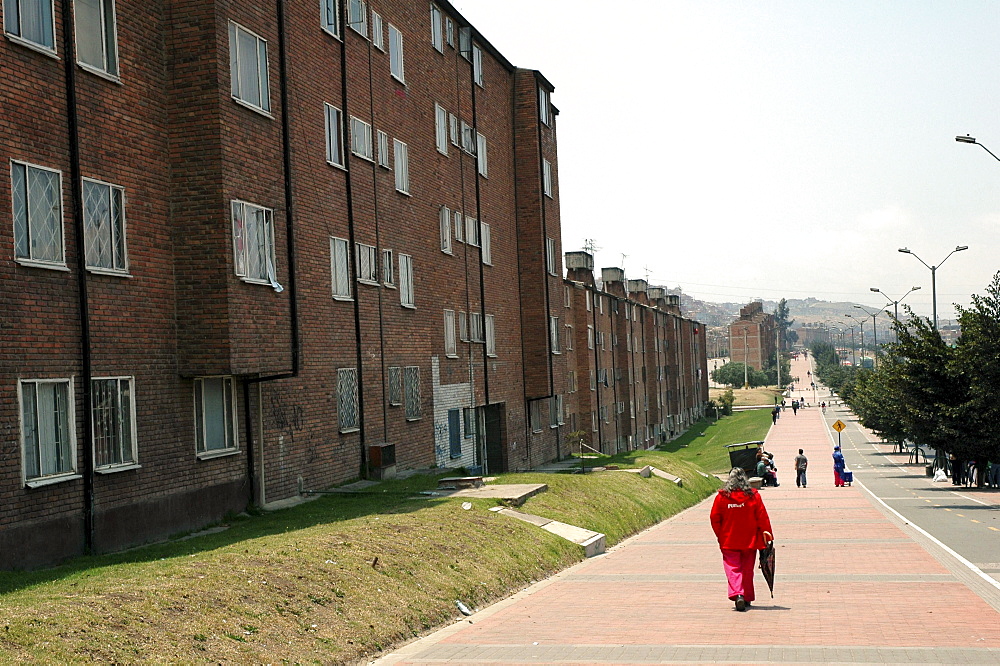 Colombia housing development of nueva candelaria, ciudad bolivar, bogota