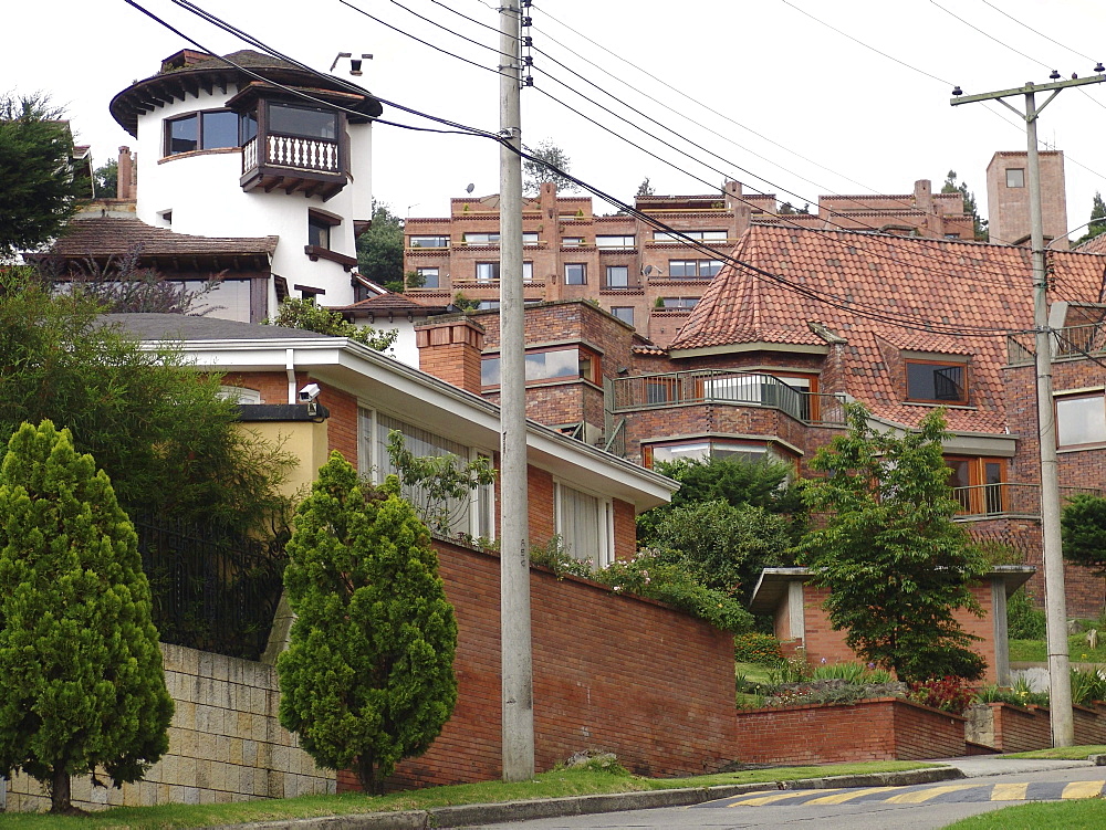 Colombia luxury housing of the super rich in north bogota