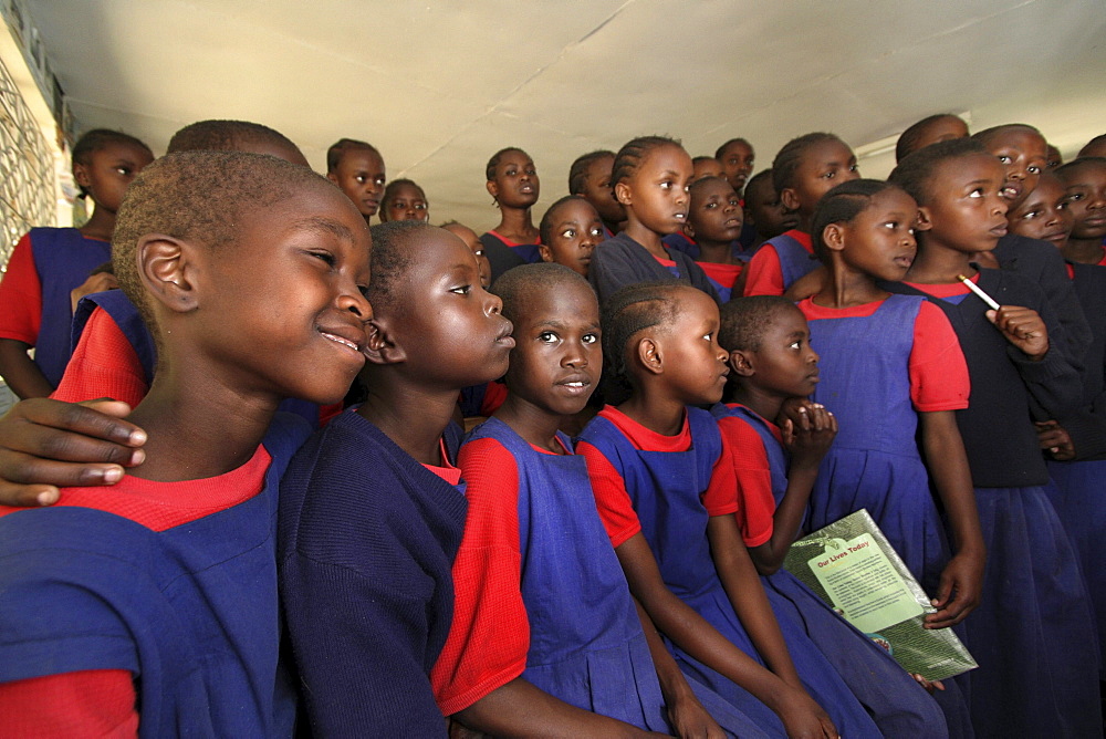 Kenya pendekezu letu boarding school for former street girls, thika