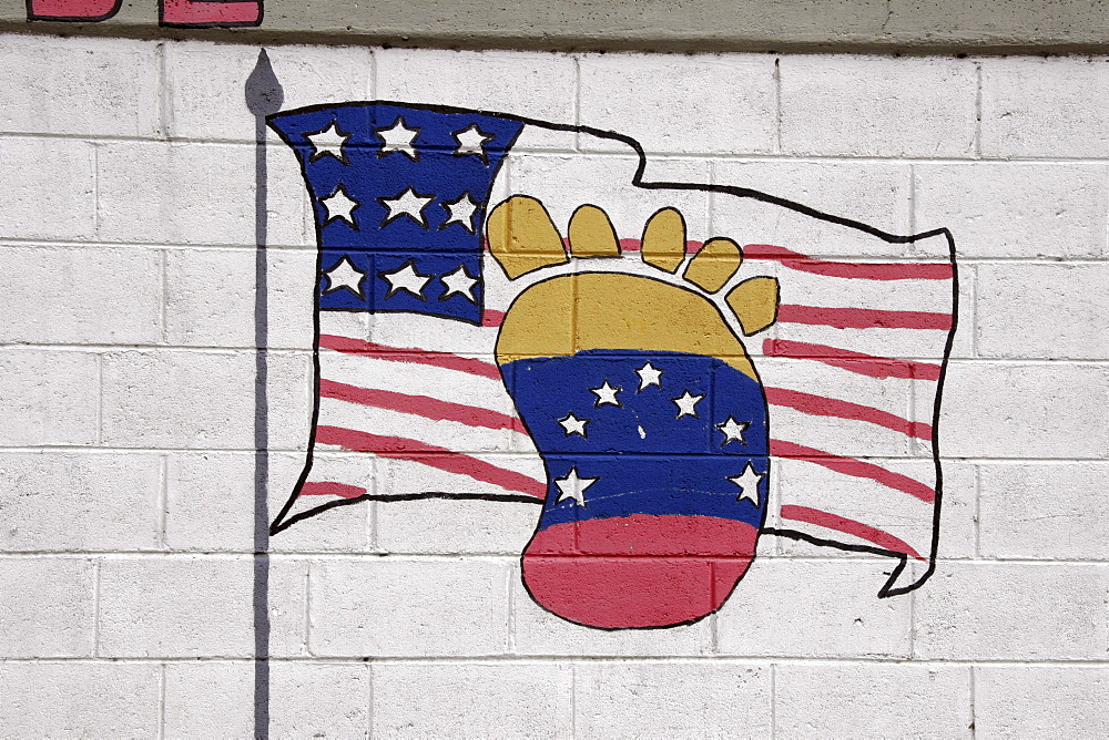 Venezuela political graffiti, barquisimeto