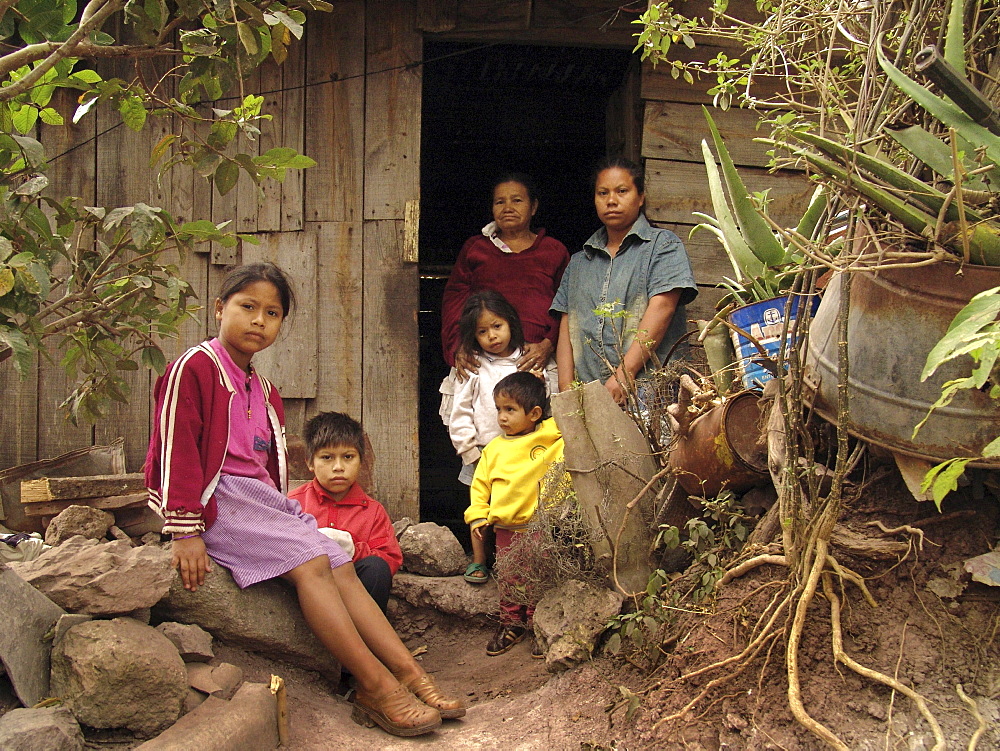 Honduras slum dwellers of tegucigalpa