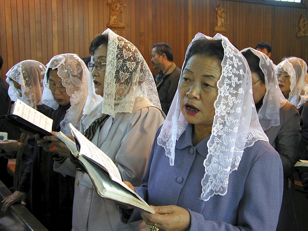 Korea - catholic mass, seoul