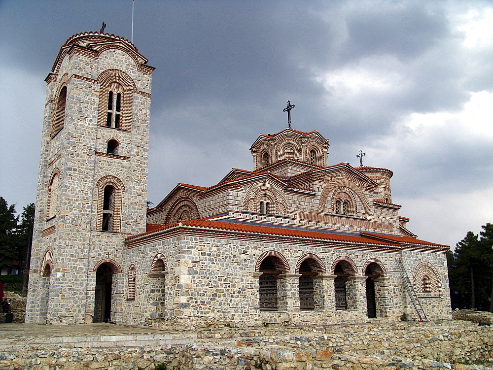 Macedonia (the former yugoslav republic of macedonia, fyrm) church of saint clement plaosnik, ohrid