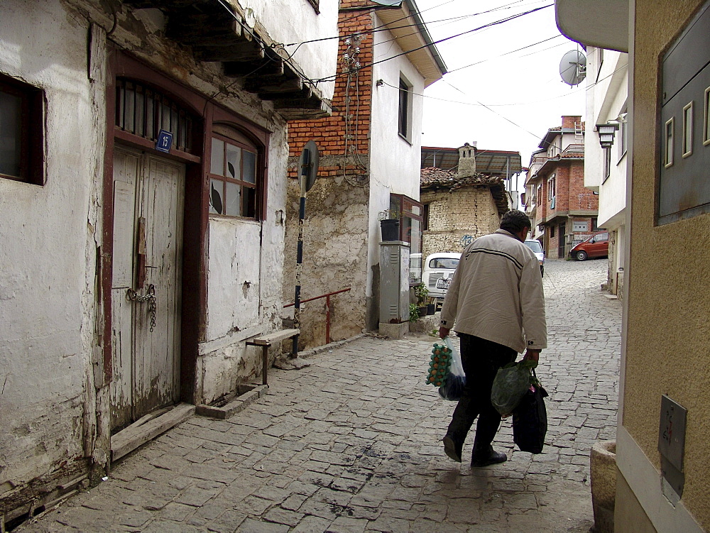 Macedonia (the former yugoslav republic of macedonia, fyrm) the town of ohrid on the shore of lake ohrid