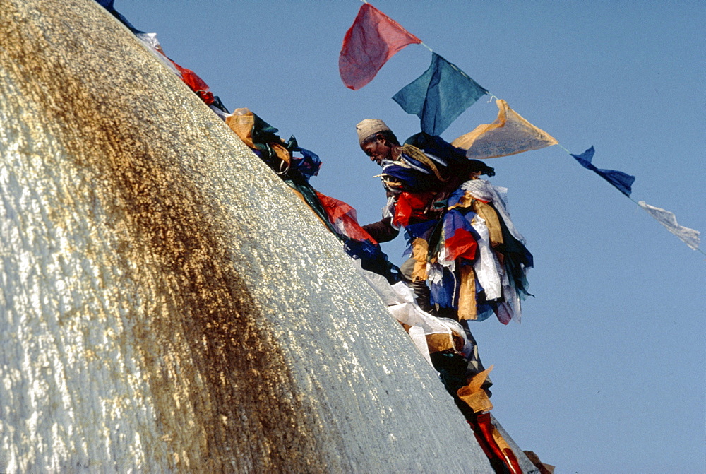 Prayer flags, kathmandu, nepal