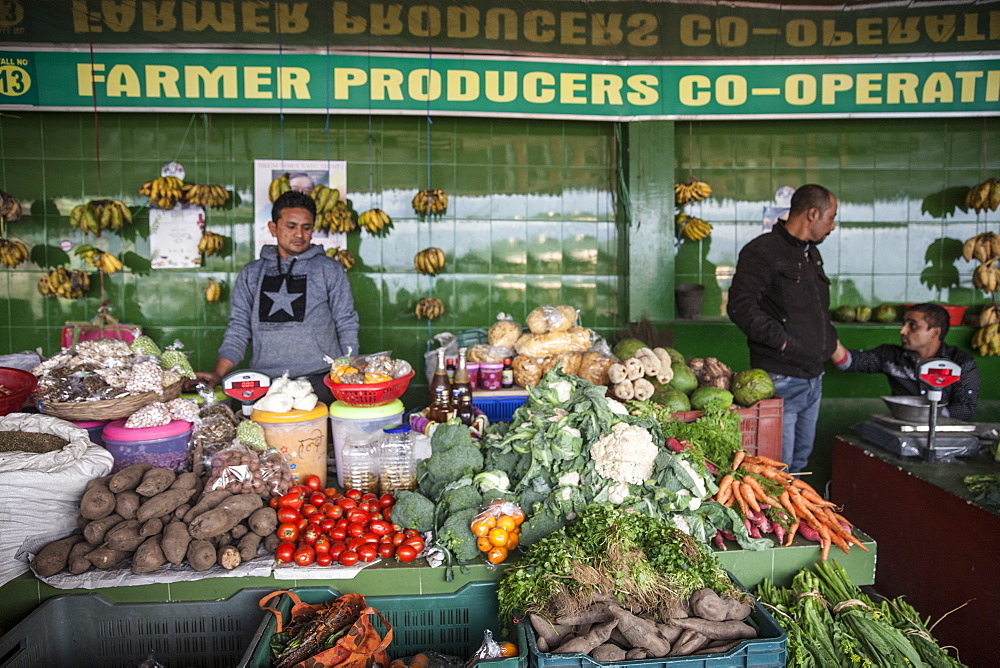 Sikkim Organic Market, Gangtok, Sikkim, India, Asia