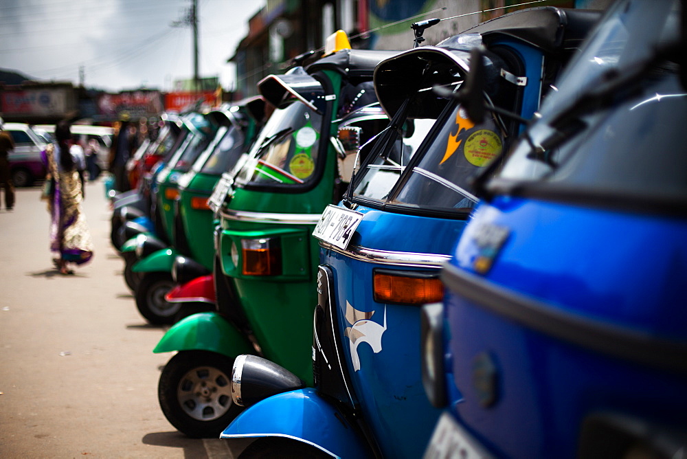 Tuk tuks, Sri Lanka, Asia