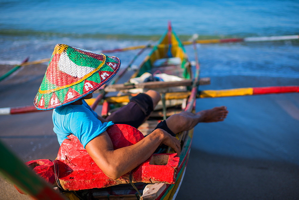 local fishing boat, Indonesia, Southeast Asia