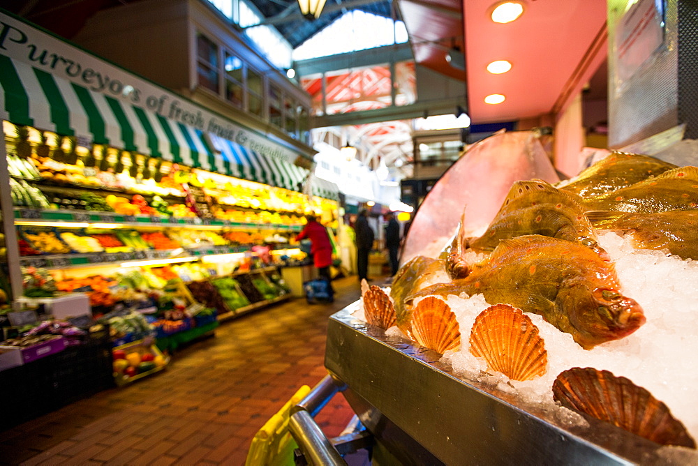 Covered market, Oxford, Oxfordshire, England, United Kingdom, Europe