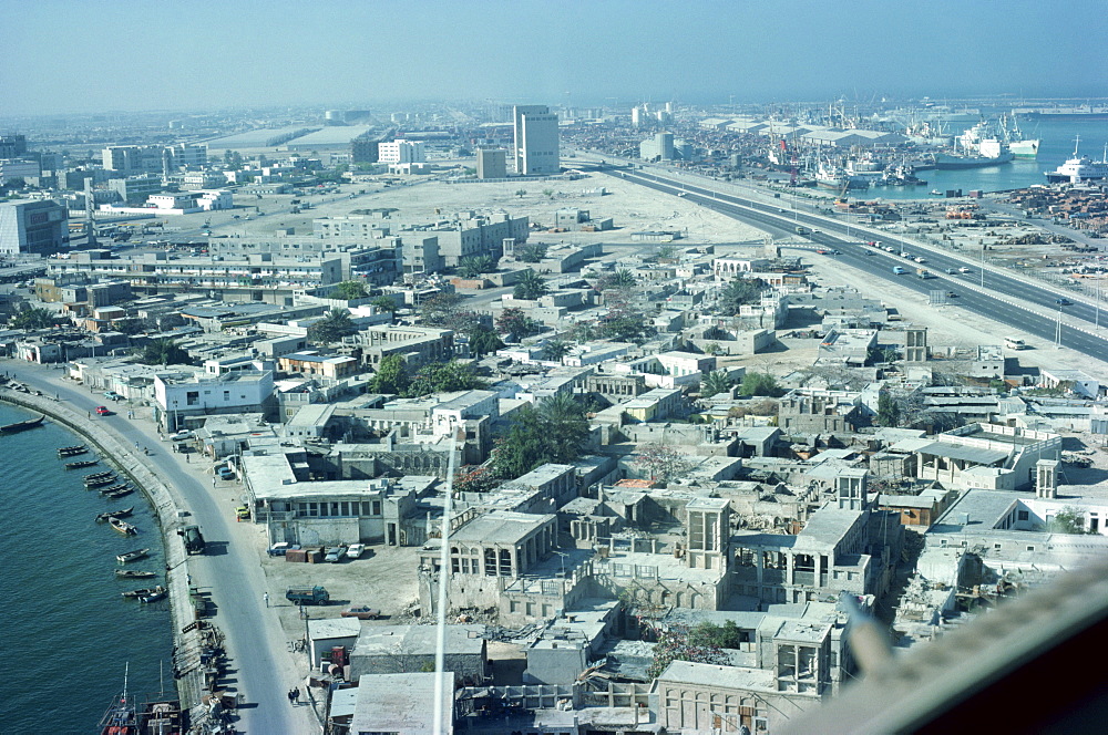 Aerial shot of Dubai, United Arab Emirates, Middle East