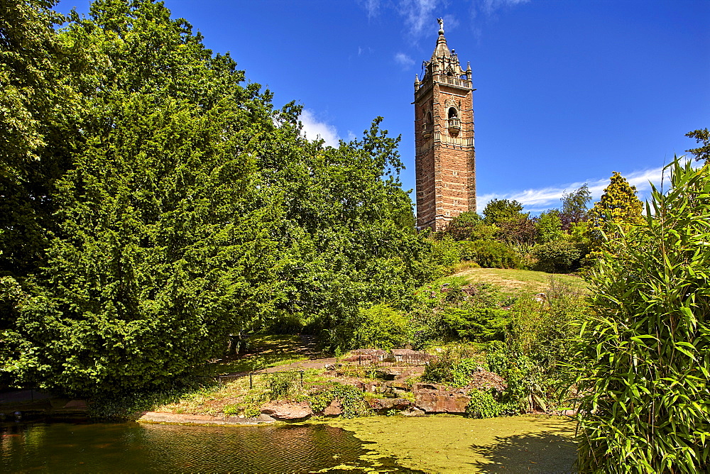 Cabot Tower, on Brandon Hill, Bristol, England, United Kingdom, Europe