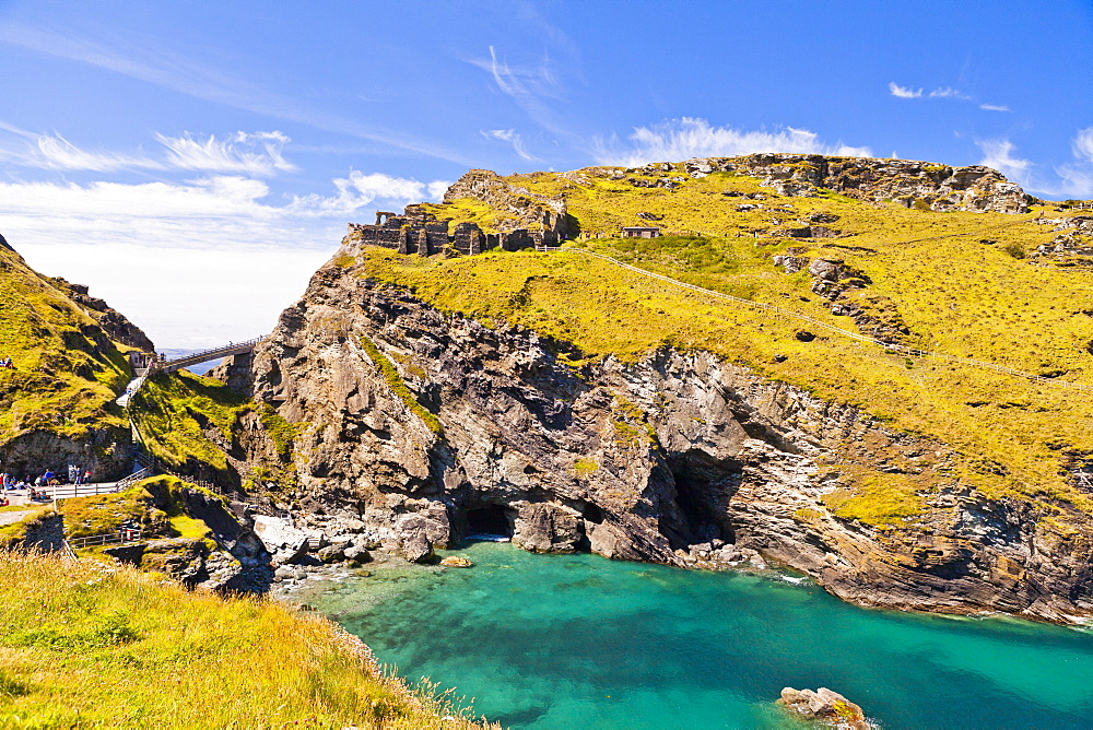 Tintagel Castle, Tintagel, Cornwall, England, United Kingdom, Europe