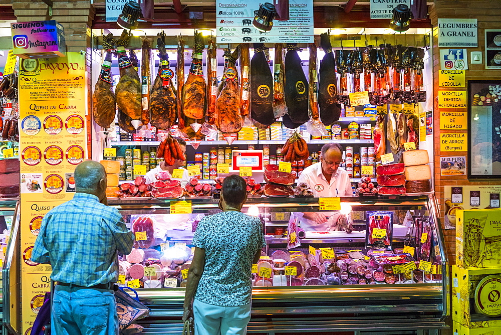 Triana Market, Triana district, Seville, Andalusia, Spain, Europe