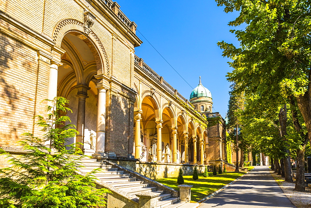 Mirogoj Cemetery, Zagreb, Croatia, Europe